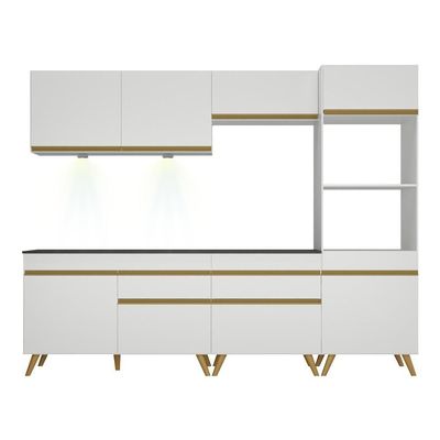 Cozinha Completa 5 Peças Com Leds Mp2035 Veneza Up