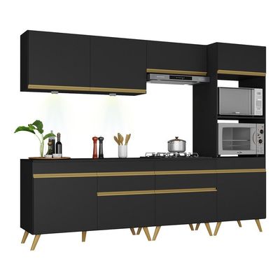 Cozinha Completa 5 Peças Com Leds Mp2035 Veneza Up
