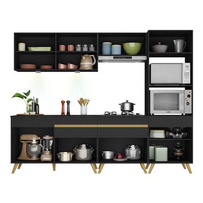 Cozinha Completa 5 Peças Com Leds Mp2035 Veneza Up