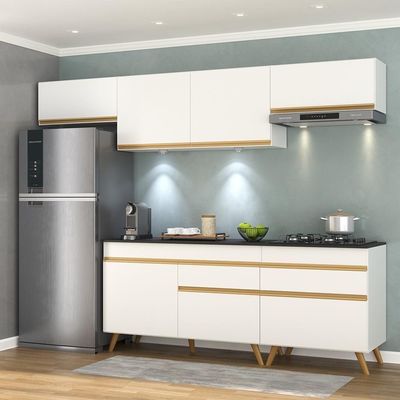 Cozinha Completa 5 Peças Com Leds Mp2032 Veneza Up