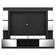Rack Estante com Painel Tv 65 e Espelho Oslo Preto