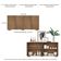 Aparador Buffet 4 Portas Multimóveis V3557 Rustic/Natural