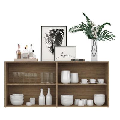 Aparador Buffet 4 Portas Vegas V3561 Rustic Rustic