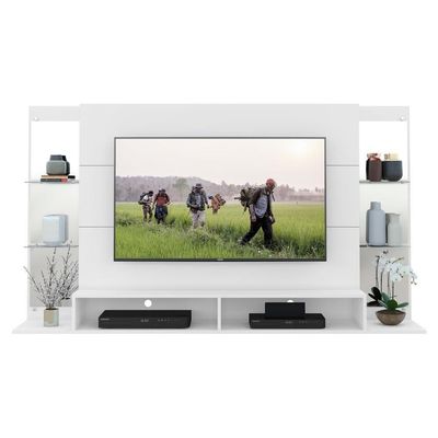 Painel Com Suporte Tv 60" E Espelho Nairóbi MultimóveisV3321