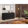 Aparador Buffet 4 Portas Veneza Multimóveis V3557 Preto