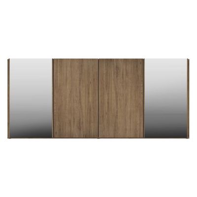 Aparador Buffet 4 Portas Suspenso Vegas V3595 Rustic Rustic