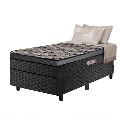 Cama Box Solteiro Conjugada Molas Ensacadas Delta