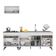 Armário De Cozinha Compacta Multimóveis Mp2074.964 Branco