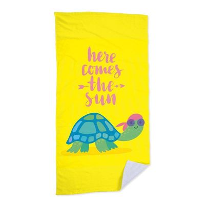 Toalha De Praia Hippie Turtle Sun  criativas e clássicas