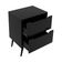 Gabinete Banheiro 60cm 2 Gavetas Retrô Cr10119 Preto