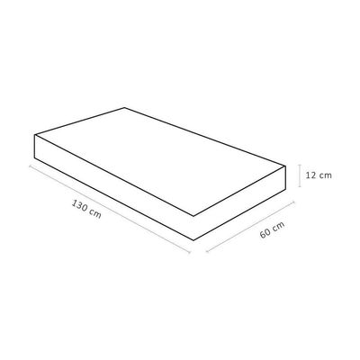 Colchão Baby Light D18 (60X130X12) Espuma D18 Selada Ortobom