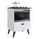 Balcão Retrô Para Forno E Cooktop Multimóveis Cr20094 Branco