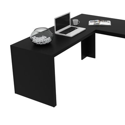 Escrivaninha/Mesa Escritório De Canto Cr25024 Preto