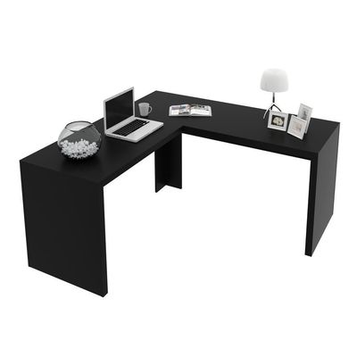 Escrivaninha/Mesa Escritório De Canto Cr25024 Preto