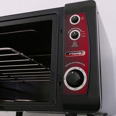 Forno Elétrico Flexy Black Easy Clean Layr 127V