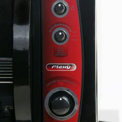 Forno Elétrico Flexy Black Easy Clean Layr 127V