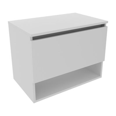 Gabinete Banheiro 1 Porta 60Cm Multimóveis Vcr10086 Branco