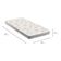 Colchão De Solteiro Com Espuma D20 88x188cm Inducol Cr452b Branco/cinza Branco/cinza