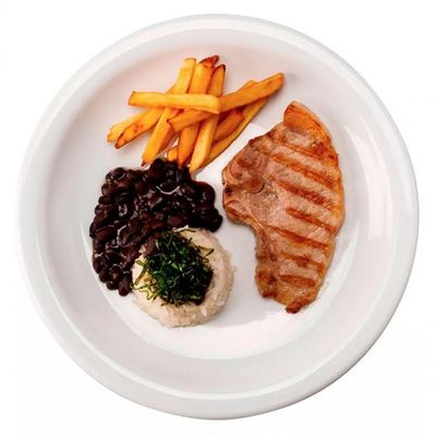 Kit 16 Pratos De Mesa Porcelana Iguaçu Almoço Jantar Germer