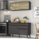 Armário De Cozinha Compacta 120cm Veneza Multimóveis V3688 Preto Preto