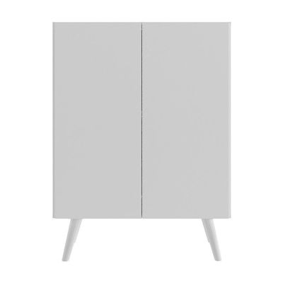Gabinete Banheiro 2 Portas Retrô 63cm Multimóveis