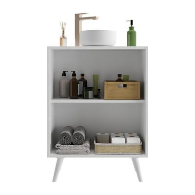 Gabinete Banheiro 2 Portas Retrô 63cm Multimóveis