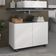 Gabinete Banheiro 62,5cm Rodízios Multimóveis Mp5043 Branco