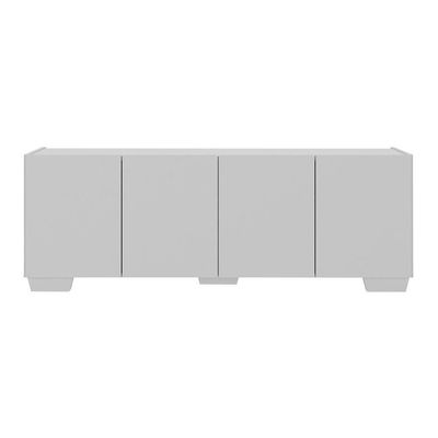 Rack Para Tv Até 50 Polegadas Com 4 Portas Multimóveis Mp1072 Branco Branco