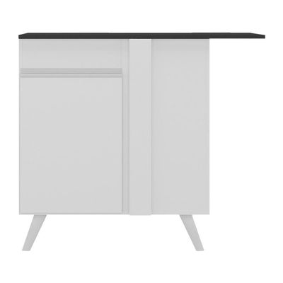 Balcão Cozinha De Canto 1 Porta Veneza Mp3743.891 Branco