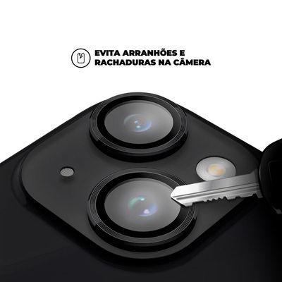 Protetor de Lente One Armor para iPhone 13 - Preto - Gshield