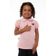 Camisa Infantil São Paulo Polo Rosa Oficial Tam 10