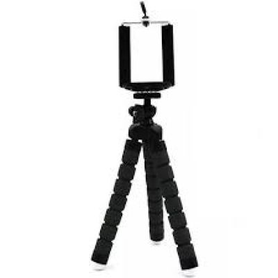Selfie Flex-pod - Mini Tripé Flexível Preto C/ Nf