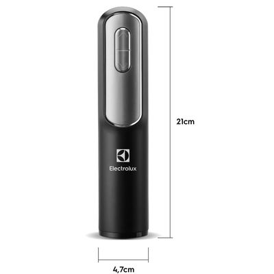 Abridor de Vinho Electrolux Elétrico Automático com Corta Lacres Não se aplica