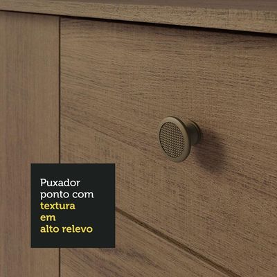 Balcão Gabinete 3Por 1 Gaveta Rustic Gourmet Madesa Rustic