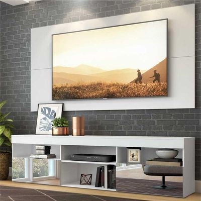 Rack com Painel TV até 65" e Espelho Flórida Multimóveis