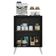 Aparador Buffet 2 Portas Multimóveis V3609 Preto/Branco