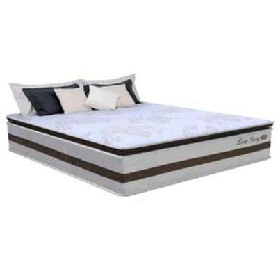 Cama Box Casal 1,38m Colchão Molas Ensacadas 30cm Love Story 138x188x68cm única