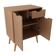 Gabinete Banheiro 60cm 2 Portas E 1 Gaveta Retrô Multimóveis Cr10118 Amêndoa Amêndoa