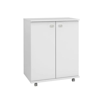 Balcão Multiuso Com 2 Portas Multimóveis Cr20003 Branco