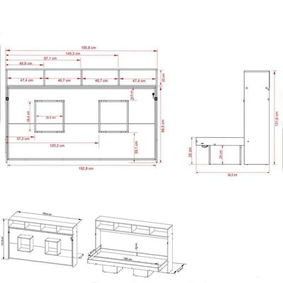 Cama Articulada Solteiro Multimóveis Vcr35066