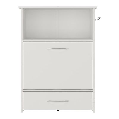 Balcão Multiuso/comedouro Para Cães E Gatos Multimóveis Mp6026 Branco
