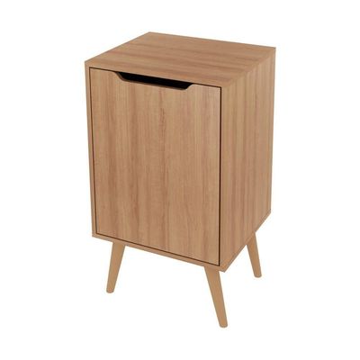 Gabinete Banheiro 45cm 1 Porta Retrô Multimóveis Cr10120 Amêndoa