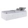 Cama Solteiro 4 Portas Para Colchão 188x78cm Multimóveis Cr40090 Branca Branco