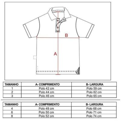 Camisa Infantil São Paulo Polo Rosa Oficial Tam 14