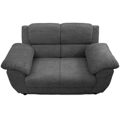 Sofá 2 Lugares Cama inBox Paris com 152cm de Largura e Revestido em Bouclé Cinza Escuro