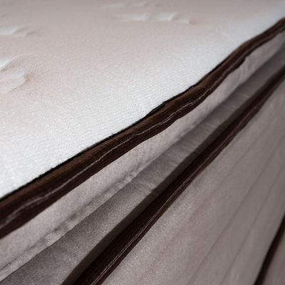 Colchão de Casal Hellen Dublin com Molas Ensacadas e Espuma D33 28x138x188cm Bege