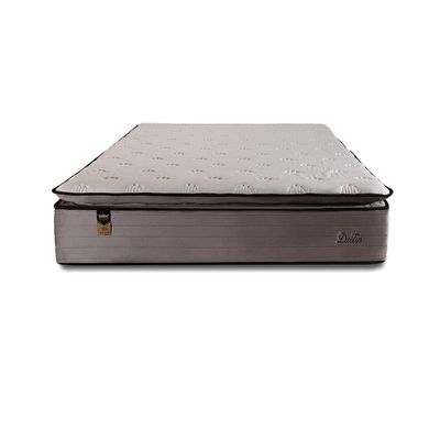 Colchão de Casal Hellen Dublin com Molas Ensacadas e Espuma D33 28x138x188cm Bege