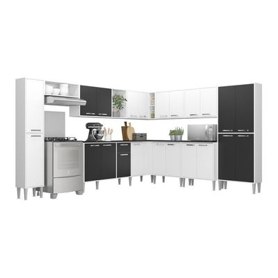 Cozinha Completa com Armário e Balcão Xangai Pop Multimóveis