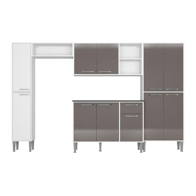 Cozinha Completa Armário e Balcão Xangai Classic Multimóveis