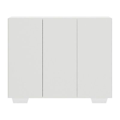 Gabinete Banheiro 3 Portas 90Cm Multimóveis V5031 Branco